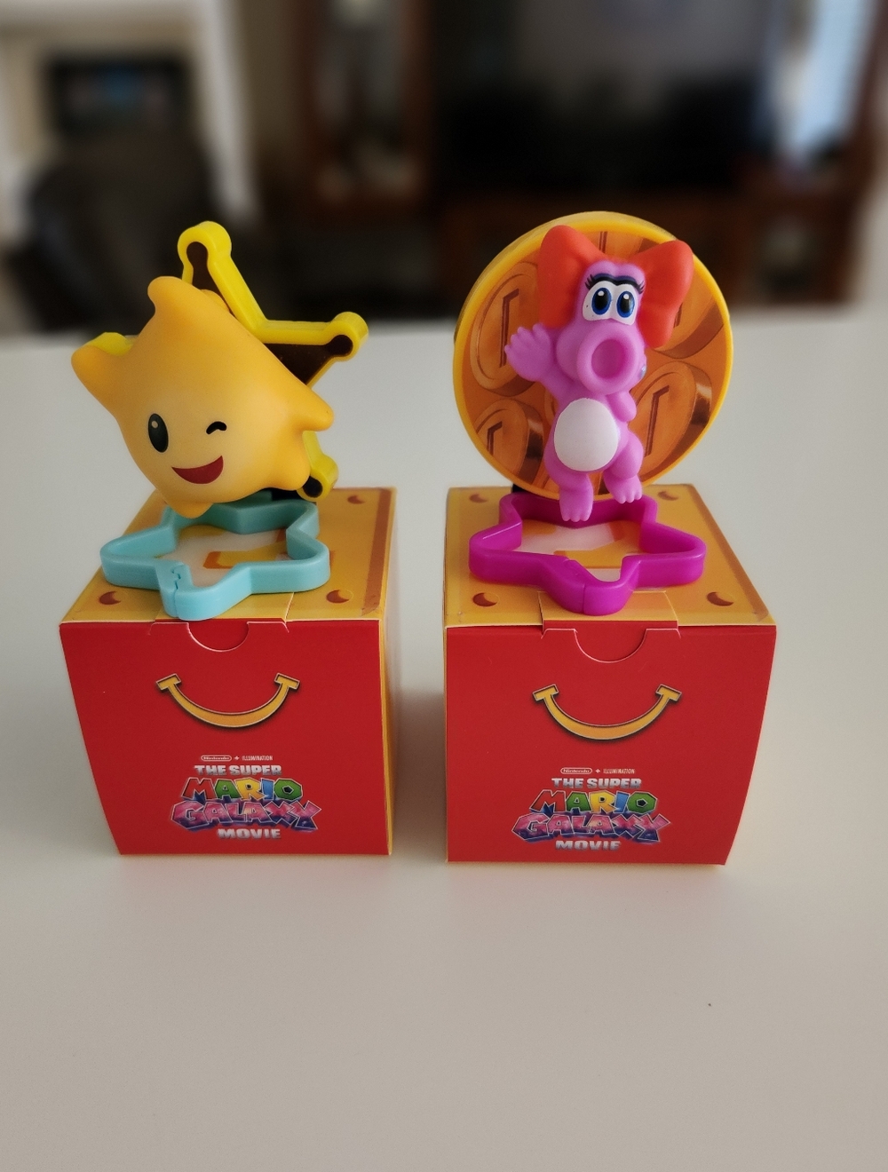 McDonald's SUPER MARIO GALAXY Movie LUMA & BIRDO